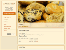 Tablet Screenshot of breadandbutternyc.com